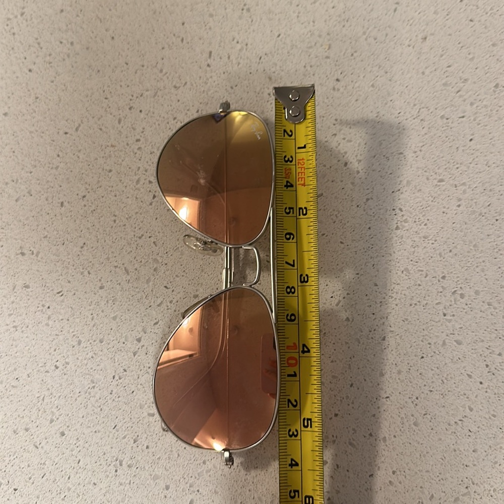 Reflective Ray-Ban Aviators - Picture 3 of 3